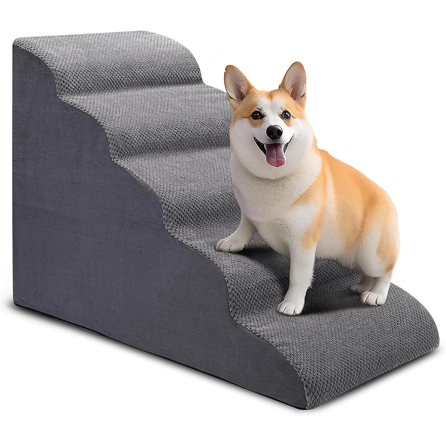 Dog Stairs for High Beds 5-Step