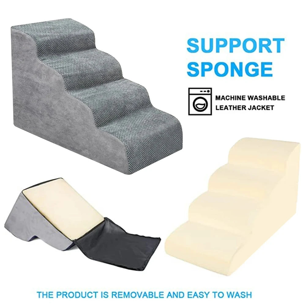 Pet Stairs 4 Steps for Small Pet Anti-slip